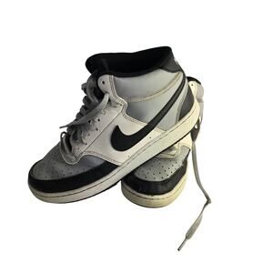 Nike Court Vision Mid Next Nature Grey Sneakers DN3577-002 Size 8.5